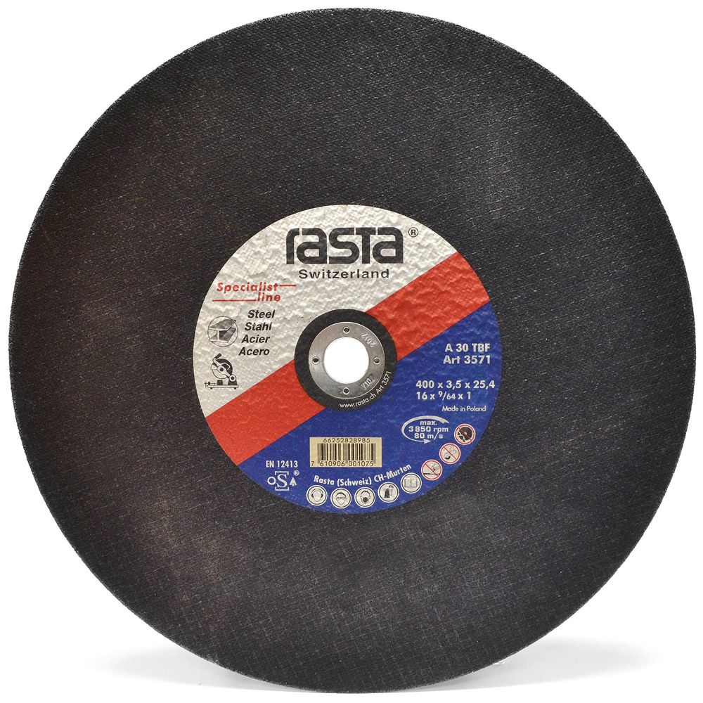Discos de y Desbaste Metal Rasta Tronzadora 16'' isesacl